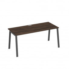 Стол письменный на металлокаркасе TRE дуб ристретто/ металлокаркас антрацит А4 А3 026 ДР