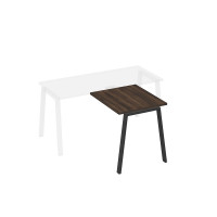 Брифинг-приставка на опорах TRE дуб ристретто/ металлокаркас антрацит А4 А3 073 ДР