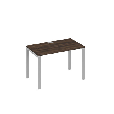 Стол письменный на металлокаркасе UNO дуб ристретто/ металлокаркас серый А4 С1 013 ДР