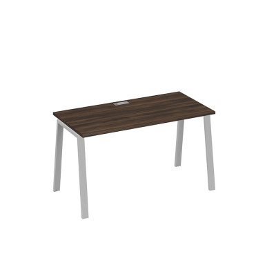 Стол письменный на металлокаркасе TRE дуб ристретто/ металлокаркас серый А4 С3 014 ДР