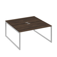 Станция (2х160) рабочая на каркасе QUATTRO дуб ристретто/ металлокаркас серый А4 С4 178 ДР