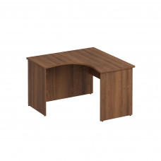 Стол эргономичный левый французский орех К.136 ОФ
