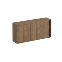 Шкаф-купе низкий дуб шамони темный К.523 ШТ