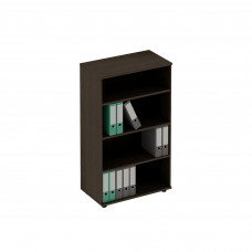 Шкаф для документов открытый средний венге темный ФР 303 ВТ