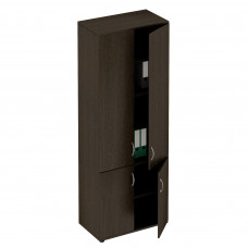 Шкаф для документов закрытый 4- дверный венге темный ФР 373-1