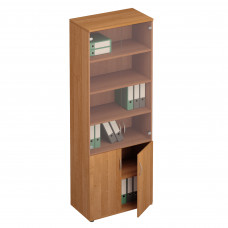 Шкаф для документов со стеклом ольха европейская ФР 379