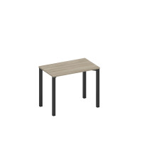 Стол письменный на металлокаркасе вяз либерти/ черный гладкий А1 ЧР 002.1 ВЛ