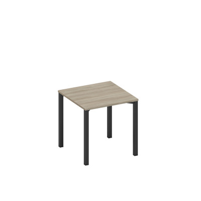 Стол письменный на металлокаркасе вяз либерти/ черный гладкий А1 ЧР 021.1 ВЛ