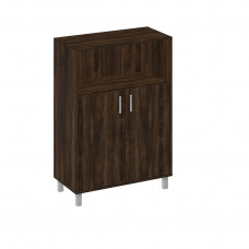 Шкаф для документов двери ДСП без замка +ниша дуб ристретто В 420-821 ДР