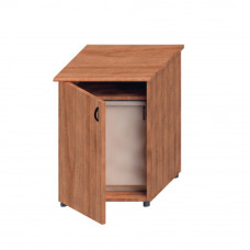 Тумба для холодильника с доводчиками темный орех ТЖ 382 ТО