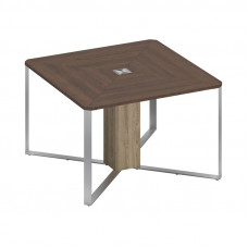 Стол для переговоров 1-секционный дуб гладстоун / дуб гладстоун / дуб гладстоун светлый СП 101 ДГ ДГ ДС ХР