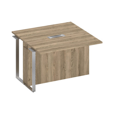 Секция стола для переговоров промежуточная дуб гладстоун светлый / дуб гладстоун светлый / дуб гладстоун светлый СП 109 ДС ДС ДС ХР