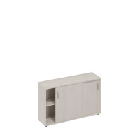 Шкаф-купе низкий (для 2-х столов 60) дуб шамони А4 330 ДШ