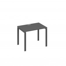 Стол письменный на металлокаркасе UNO антрацит премиум / металлокаркас антрацит А4 А1 012 АР