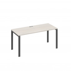 Стол письменный на металлокаркасе UNO дуб / металлокаркас антрацит А4 А1 015 ДШ