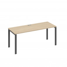 Стол письменный на металлокаркасе UNO дуб скандинавский / металлокаркас антрацит А4 А1 016 ДК