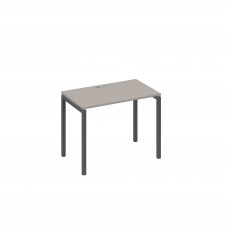 Стол письменный на металлокаркасе DUE мокко премиум / металлокаркас антрацит А4 А2 002 МП