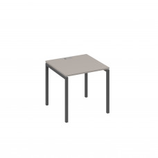 Стол письменный на металлокаркасе DUE мокко премиум / металлокаркас антрацит А4 А2 021 МП