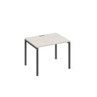 Стол письменный на металлокаркасе DUE дуб / металлокаркас антрацит А4 А2 022 ДШ