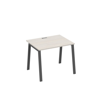 Стол письменный на металлокаркасе TRE дуб / металлокаркас антрацит А4 А3 022 ДШ