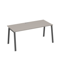 Стол письменный на металлокаркасе TRE мокко премиум / металлокаркас антрацит А4 А3 026 МП