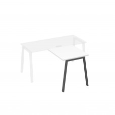 Брифинг-приставка на опорах TRE белый премиум / металлокаркас антрацит А4 А3 073 БП