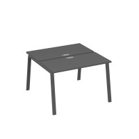 Рабочая станция (2х120) на каркасе TRE антрацит премиум / металлокаркас антрацит А4 А3 170 АР