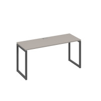 Стол письменный на металлокаркасе QUATTRO мокко премиум / металлокаркас антрацит А4 А4 005 МП