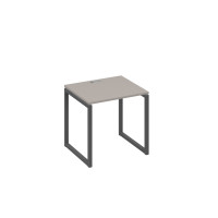 Стол письменный на металлокаркасе QUATTRO мокко премиум / металлокаркас антрацит А4 А4 011 МП