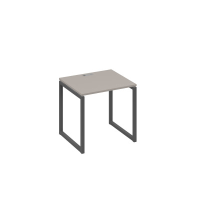 Стол письменный на металлокаркасе QUATTRO мокко премиум / металлокаркас антрацит А4 А4 011 МП