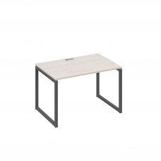 Стол письменный на металлокаркасе QUATTRO дуб / металлокаркас антрацит А4 А4 023 ДШ