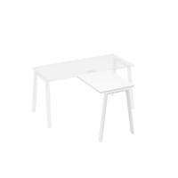 Брифинг-приставка с каркасом TRE белый премиум / металлокаркас белый А4 Б3 071 БП