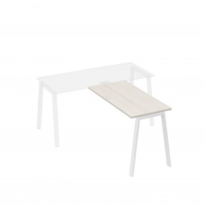 Брифинг-приставка опоры TRE дуб / металлокаркас белый А4 Б3 072 ДШ