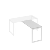 Брифинг-приставка металлокаркас QUATTRO серый / металлокаркас белый А4 Б4 072 СЕ