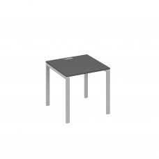 Стол письменный на металлокаркасе UNO антрацит премиум / металлокаркас серый А4 С1 021 АР