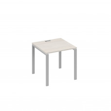 Стол письменный на металлокаркасе UNO дуб / металлокаркас серый А4 С1 021 ДШ