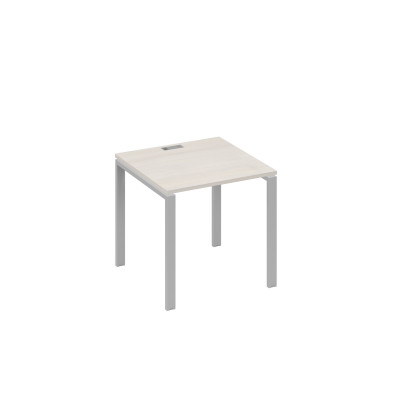 Стол письменный на металлокаркасе UNO дуб / металлокаркас серый А4 С1 021 ДШ