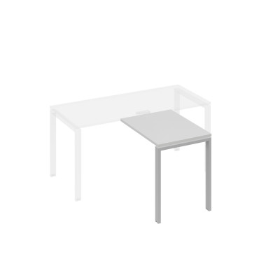 Брифинг-приставка с каркасом UNO серый / металлокаркас серый А4 С1 071 СЕ