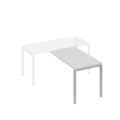 Брифинг-приставка на металлокаркасе UNO серый / металлокаркас серый А4 С1 074 СЕ