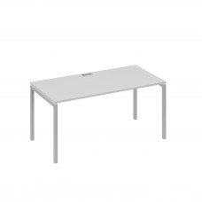 Стол письменный на металлокаркасе DUE серый / металлокаркас серый А4 С2 025 СЕ