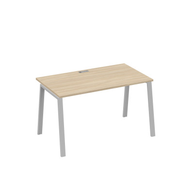 Стол письменный на металлокаркасе TRE дуб скандинавский / металлокаркас серый А4 С3 024 ДК