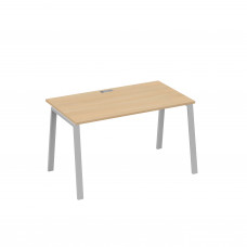 Стол письменный на металлокаркасе TRE натуральный дуб / металлокаркас серый А4 С3 024 НД