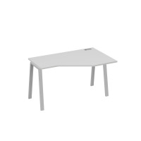 Стол эргономичный правый "Техно" на металлокаркасе TRE серый / металлокаркас серый А4 С3 054 СЕ