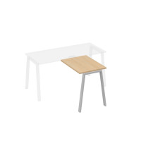 Брифинг-приставка с каркасом TRE натуральный дуб / металлокаркас серый А4 С3 071 НД