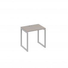 Стол письменный на металлокаркасе QUATTRO мокко премиум / металлокаркас серый А4 С4 001 МП