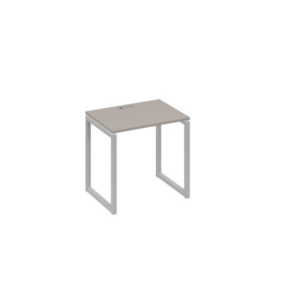 Стол письменный на металлокаркасе QUATTRO мокко премиум / металлокаркас серый А4 С4 001 МП