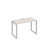 Стол письменный на металлокаркасе QUATTRO дуб / металлокаркас серый А4 С4 003 ДШ