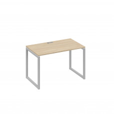 Стол письменный на металлокаркасе QUATTRO дуб скандинавский / металлокаркас серый А4 С4 013 ДК