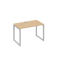 Стол письменный на металлокаркасе QUATTRO натуральный дуб / металлокаркас серый А4 С4 013 НД