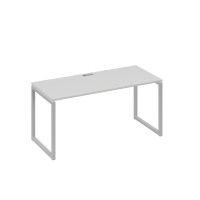 Стол письменный на металлокаркасе QUATTRO серый / металлокаркас серый А4 С4 015 СЕ